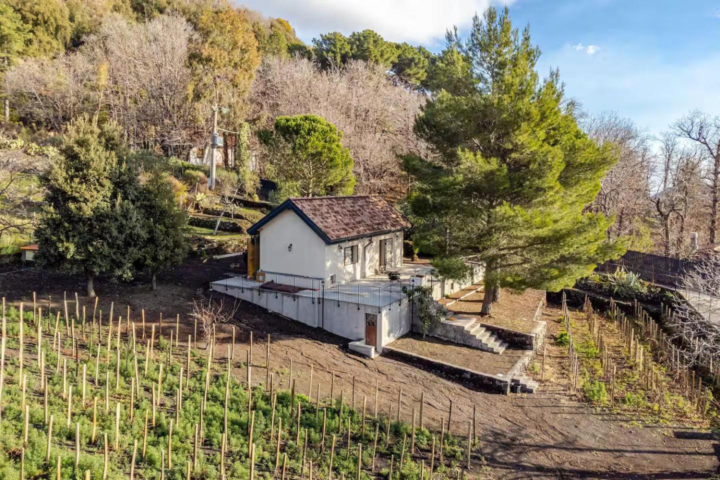 Cozy With Private Vineyard Nicolosi